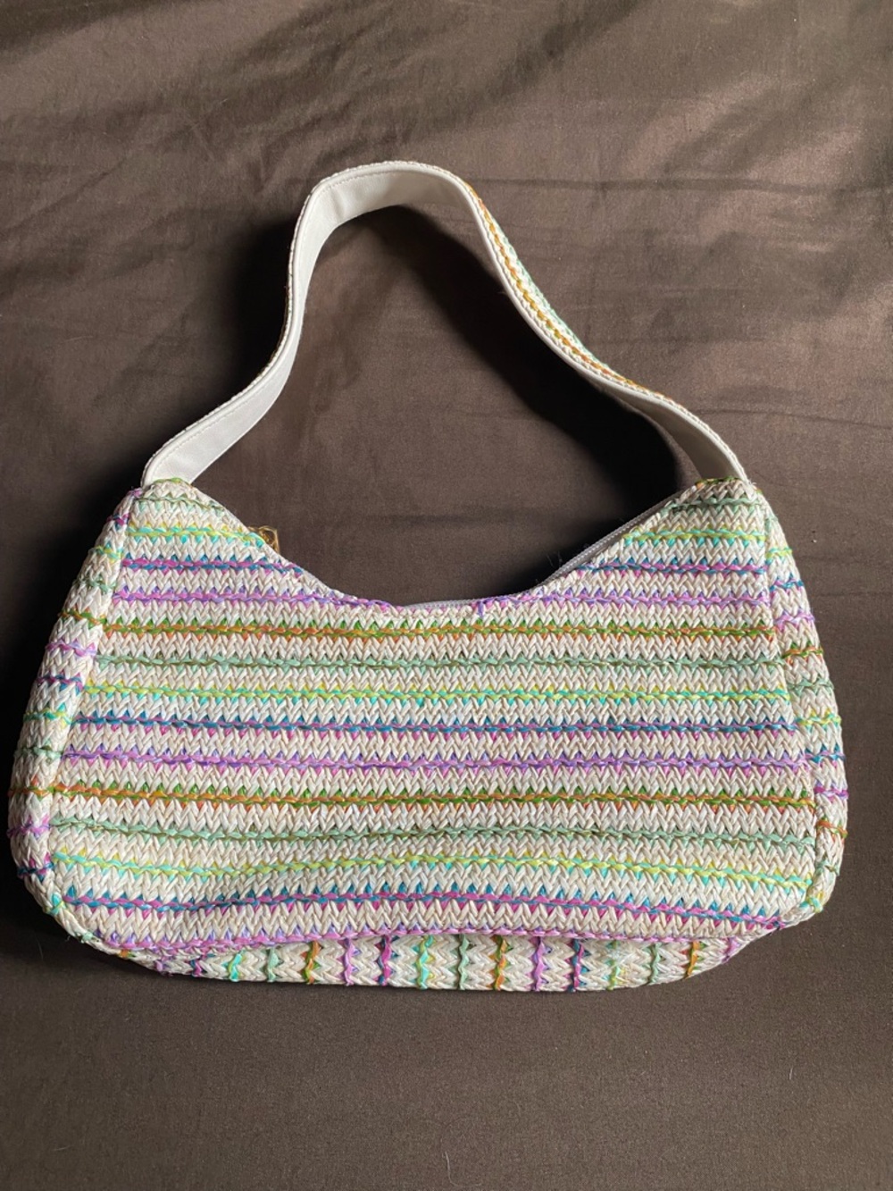 Forever 21Multicolor Woven Shoulder Bag